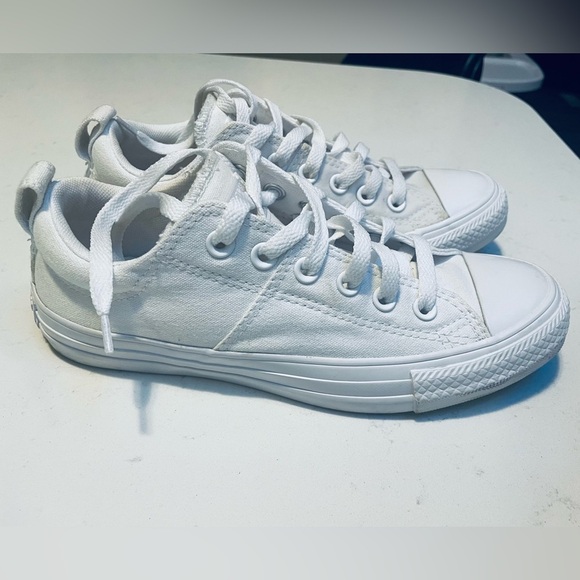 Converse Women All Star White Sneakers - Picture 9 of 9